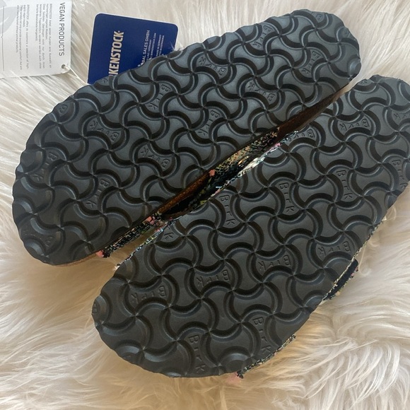 Women’s Birkenstock Siena II VEGAN Rivot logo multi tweed sandals 7 - Picture 8 of 8